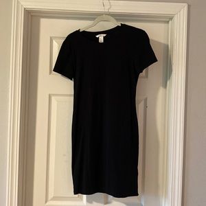 H&M Basics black dress